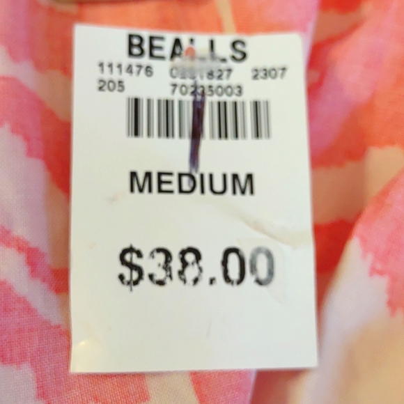 NWT Red/White/Blue Floral Hi Low Maxi Dress SZ M By Flying Tomato - Picture 9 of 9